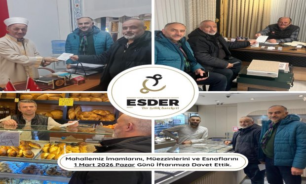 ESDER 2026 İFTAR