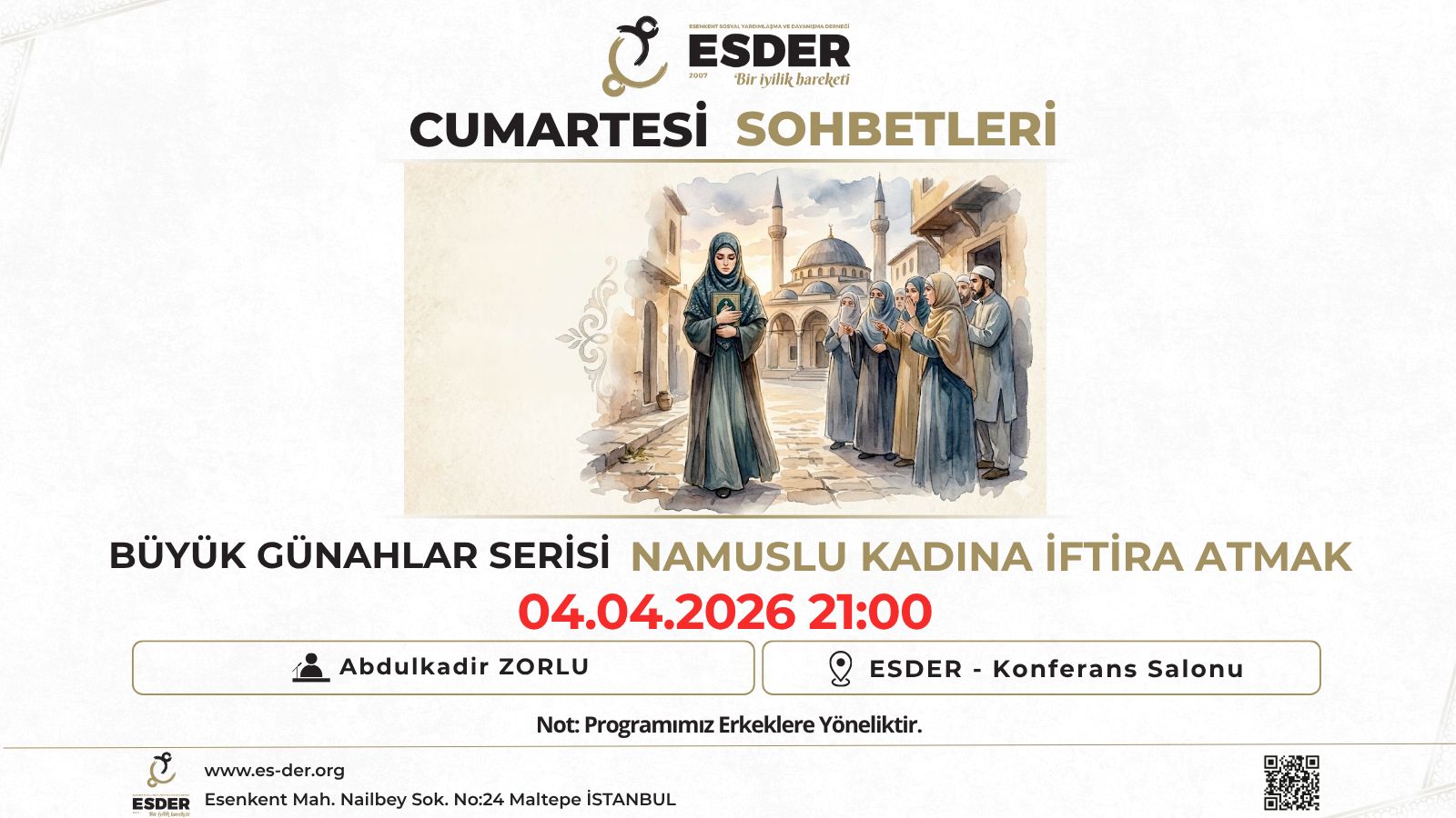 ESDER CUMARTESİ SOHBETLERİ 